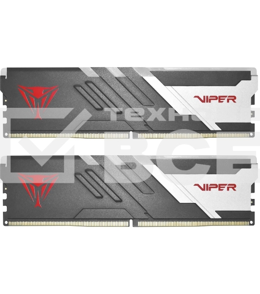 Оперативная память Patriot Viper Venom, DDR5, 32GB (2x16GB), 7200MHz, CL34, с радиаторами, RGB, черный