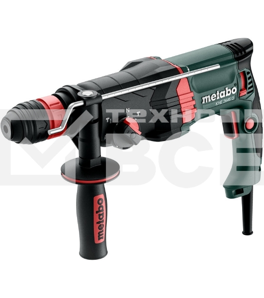 Перфоратор Metabo KHE 2645 Q патрон:SDS-plus уд.:2.9Дж 850Вт (кейс в комплекте)