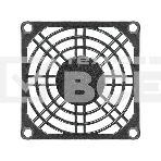 Решетка для вентилятора 70x70 ExeGate EG-070PSB (70x70 мм, пластиковая, квадратная, черная), фото 1