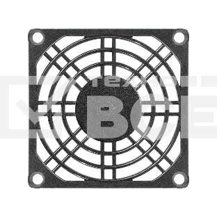 Решетка для вентилятора 70x70 ExeGate EG-070PSB (70x70 мм, пластиковая, квадратная, черная)