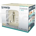 Тостер Gorenje T1100CLI 860Вт бежевый/серебристый, фото17
