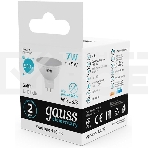 Лампа светодиодная LED 7Вт GU5.3 220В 4100К Elementary MR16 13527 Gauss, фото5