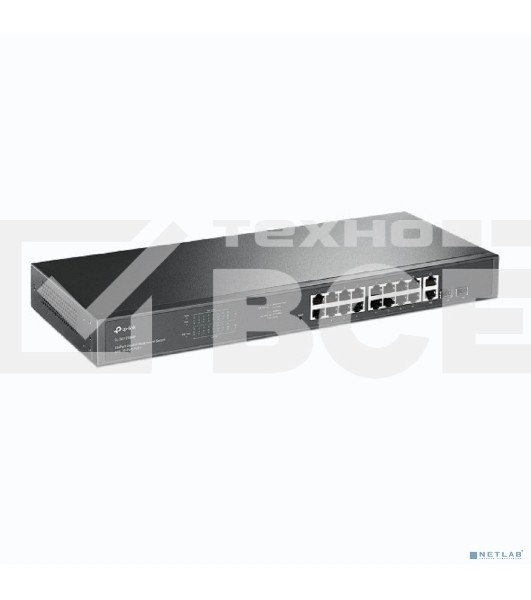 Коммутатор TP-Link TL-SG1218MP 18-портовый гигабитный коммутатор с 16 портами PoE+ SMB