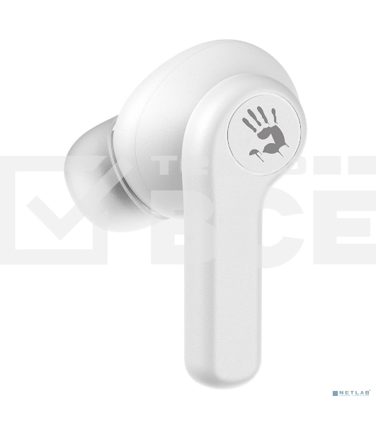 Гарнитура вкладыши A4Tech Bloody M30 белый  BT