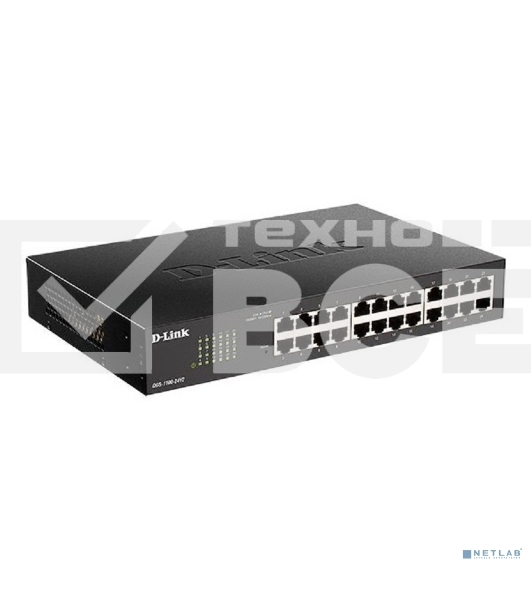 Настраиваемый L2 коммутатор D-Link DGS-1100-24V2/A2A c 24 портами 10/100/1000Base-T(465543) {3}