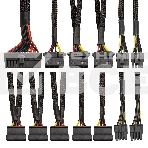 Компьютерный корпус Minitower ExeGate mEVO-7807-NPX500 (mATX, БП 500NPX 12см, 1*USB+1*USB3.0, черный 1x12см с RGB подсветкой), фото5