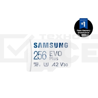 Карта памяти MICRO SDXC EVO+ 256GB V10 W/A MB-MC256SA/EU Samsung