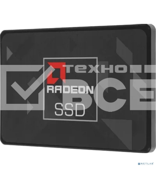 Накопитель SSD AMD Radeon R3SL0240G2, 240Gb, 2.5', SATA III, R/W 530/450