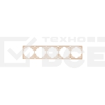 Рамка KRANZ STRONG 5-постовая шелк, фото 1