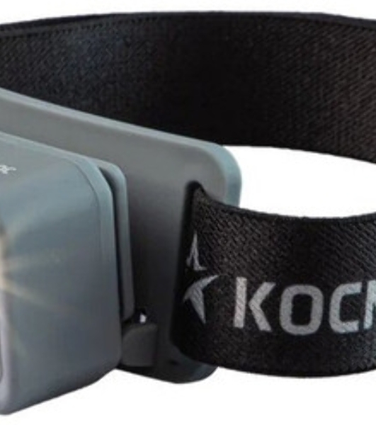 Фонарь налобный аккумуляторный КОСМОС KOC850Lit светло-серый