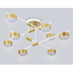 Потолочный светильник Ambrella light FL51751/8 WH/GD белый/золото GX53/8 max 12W 720*720*245, фото 1