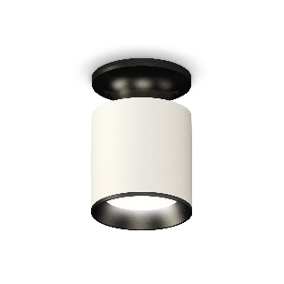 Светильник Ambrella Light XS6301120 SWH/PBK белый песок/черный полированный MR16 GU5.3 (N6902, C6301, N6103)