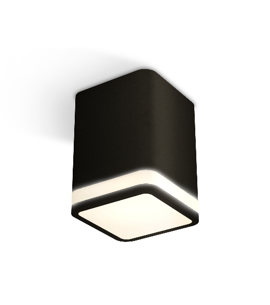 Светильник Ambrella Light XS7813020 SBK/FR черный песок/белый матовый MR16 GU5.3 (C7813, N7751)