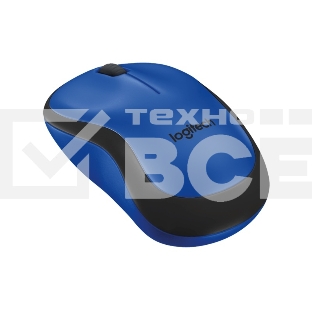 Мышь беспроводная Logitech M220 SILENT синий, 1000 dpi, радиоканал, USB, кнопки - 3