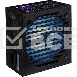 Блок питания Aerocool  VX PLUS 750 RGB, 750Вт, 120мм, черный
