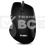 Мышь проводная SVEN RX-113 черный, 2000 dpi, USB, кнопки - 6, фото6
