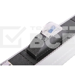 Блок розеток ЦМО Rem-16 с авт. 16А, 6 IEC 60320 C19, 16A, алюм., 19