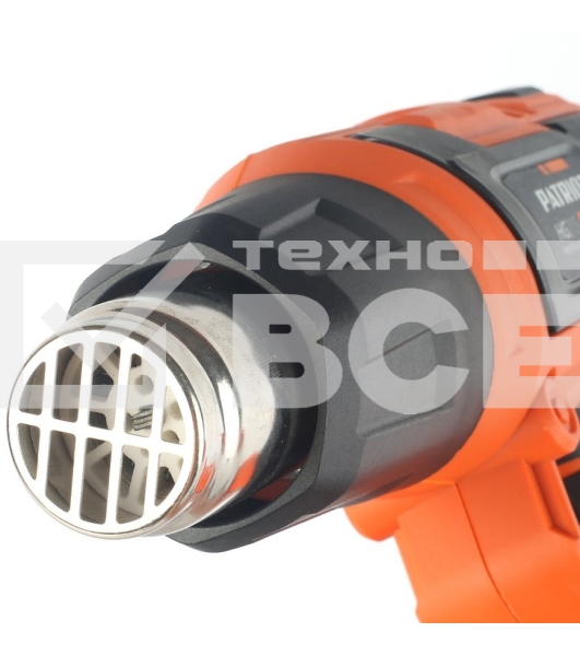 Фен технический PATRIOT HG 215, мощность 2000 Вт, плавная регулировка температуры, стационарное поло, шт 