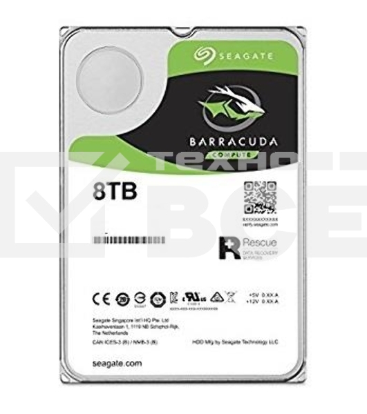 Жесткий диск Seagate SATA 8TB 5400RPM 6GB/S 256MB ST8000DM004  3.5