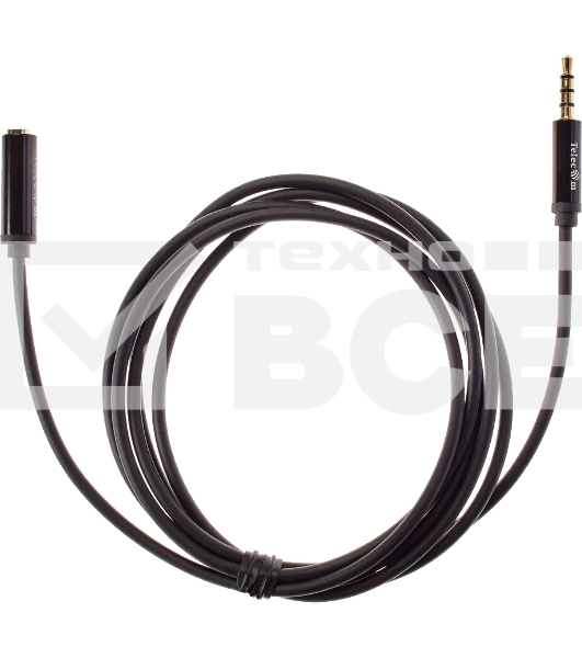 Кабель удлинит 3.5 Jack (M) - 3.5 Jack (F), 1.5м Telecom PRO <TAV7179M-1.5M>