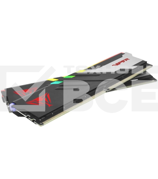 Оперативная память Patriot Viper Venom, DDR5, 32GB (2x16GB), 7200MHz, CL34, с радиаторами, RGB, черный