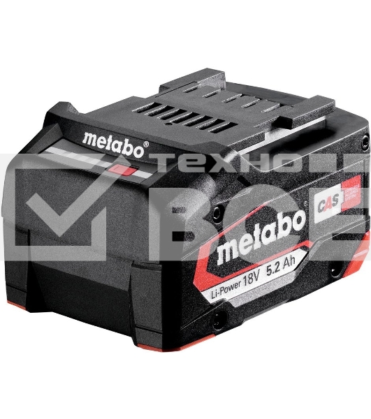 Батарея аккумуляторная Metabo 625028000 18В 5.2Ач Li-Ion