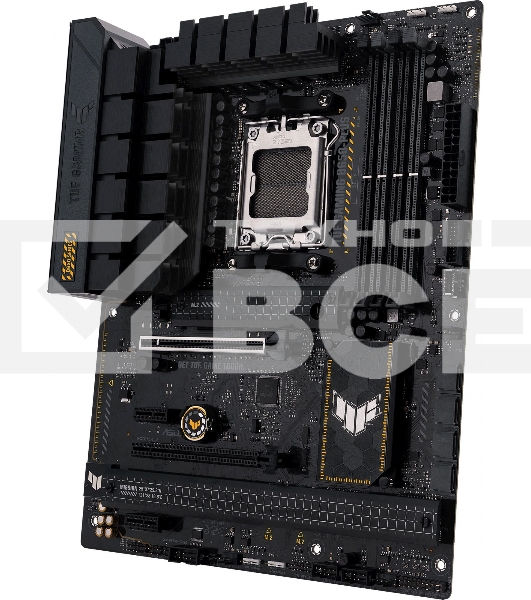 Материнская плата ASUS TUF GAMING B650-PLUS, AM5, AMD B650, 4xDDR5, 4xSATA, 3xM.2, 1xPCI-E 4.0 x16, 1xPCI-E 4.0 x4, 2xPCI-E x1, 1xHDMI, 1xDP, 1x 2.5Gb LAN, 2xUSB-A 3.2 Gen 2, 1xUSB-A 3.2 Gen 2x2, 1xUSB-C 3.2 Gen 2, 5x3.5 мм, 7.1, ATX