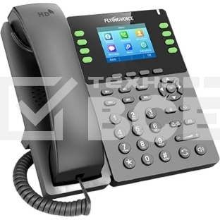 Телефон IP Flyingvoice P23GW серый (упак.:1шт)