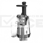 Соковыжималка BQ J2003 чёрный/стальной, шнековая вертикальная, 200 Вт, 600 мл, электронное, реверс, фото2