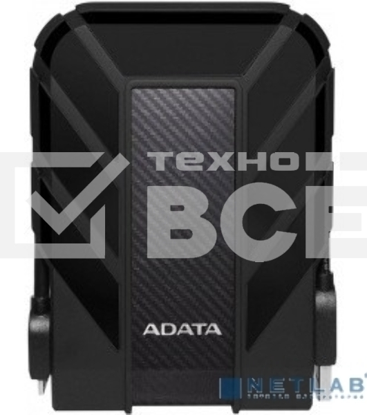 Внешний жесткий диск AData USB 3.0 2Tb AHD710-2TU3-CBK DashDrive Durable 2.5