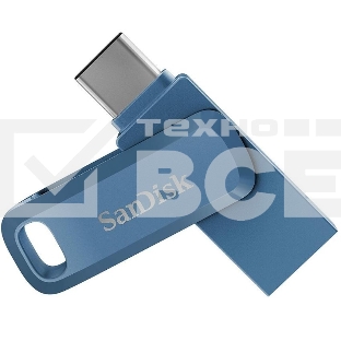 Флеш накопитель 32GB SanDisk Ultra Dual Drive Go, USB 3.1 - USB Type-C Blue