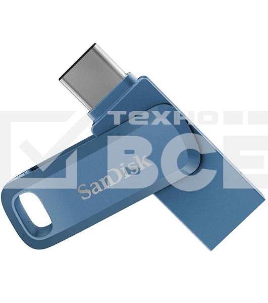 Флеш накопитель 32GB SanDisk Ultra Dual Drive Go, USB 3.1 - USB Type-C Blue