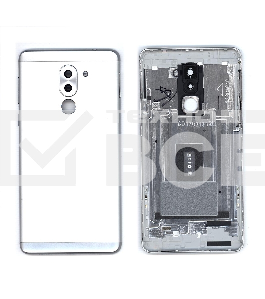 Задняя крышка для Huawei Honor 6X  серебристая