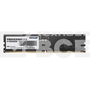 Оперативная память Patriot Signature, DDR5, 16GB (1x16 GB), 5600 MHz, CL46