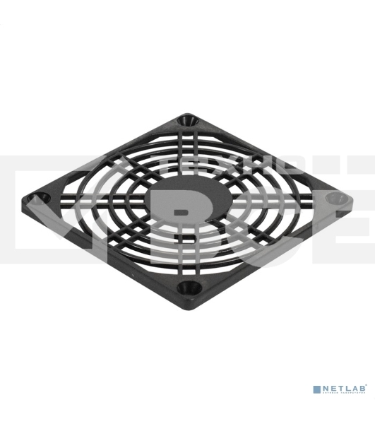 Решетка для вентилятора 80x80 ExeGate EG-080PSB (80x80 мм, пластиковая, квадратная, черная)