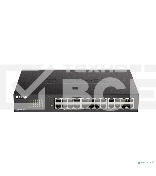Настраиваемый L2 коммутатор D-Link DGS-1100-24V2/A2A c 24 портами 10/100/1000Base-T(465543) {3}