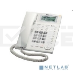 Телефон проводной Panasonic KX-TS2388RUW белый индикатор вызова,повторный набор последнего номера,4 уровня громкости звонка, фото2