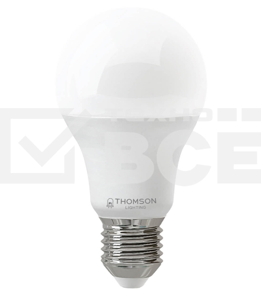 Лампа LED Thomson E27,  груша, 5Вт, 6500К, белый холодный,  TH-B2300, 1 шт.