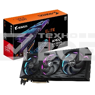 Видеокарта Gigabyte PCI-E GV-R9070XT AORUS E-16GD 1.0 AMD Radeon RX 9070XT 16Gb 256bit GDDR6 2175/20000 HDMIx2 DPx2 HDCP Ret