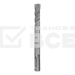 Бур по бетону, цельная крестовая пластина, 10x115 мм, SDS PLUSDenzel, фото2