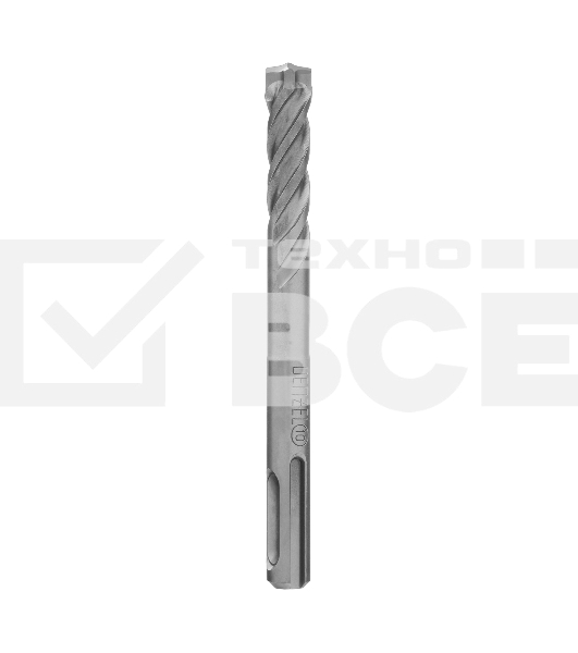 Бур по бетону, цельная крестовая пластина, 10x115 мм, SDS PLUSDenzel