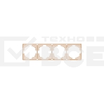 Рамка KRANZ STRONG 4-постовая шелк, фото 1