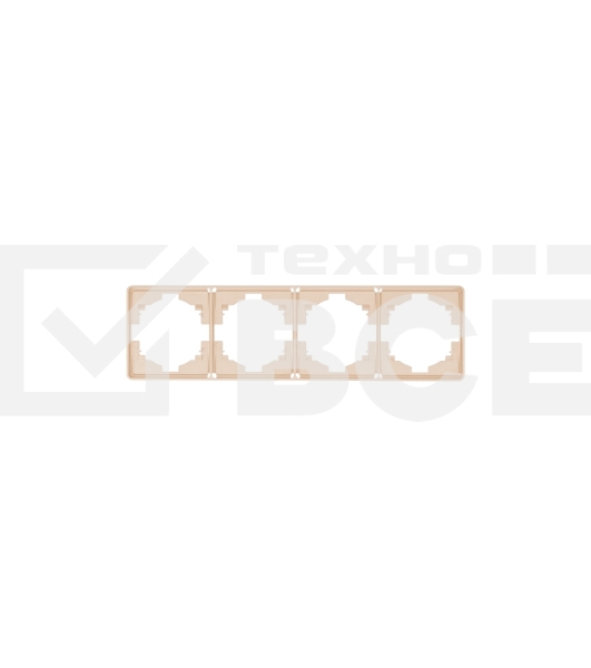 Рамка KRANZ STRONG 4-постовая шелк