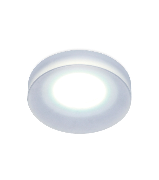 Светильник Ambrella light TN135 WH/FR белый/матовый GU5.3 D80*32