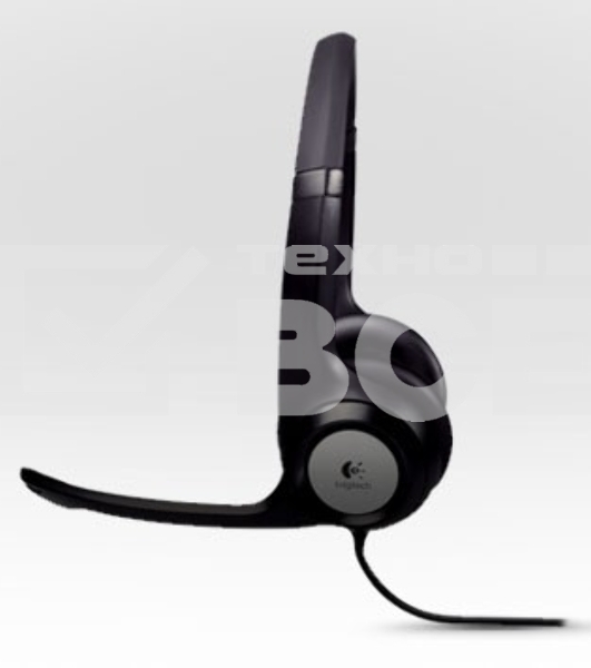 Гарнитура Logitech Headset Logitech H390 USB черный