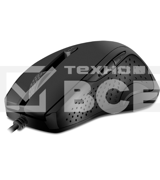 Мышь проводная SVEN RX-113 черный, 2000 dpi, USB, кнопки - 6