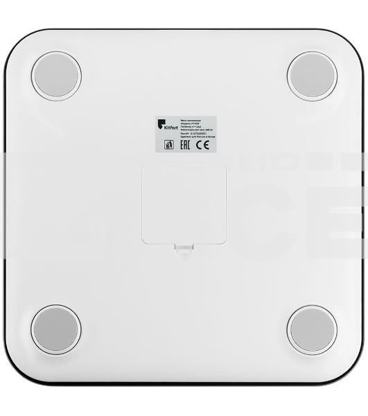 Весы напольные электронные Kitfort KT-807 макс.180кг черный