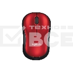 Мышь беспроводная Logitech M185, красный, 1000 dpi, радиоканал, USB, кнопки - 3, фото24