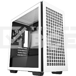 Компьютерный корпус Deepcool CH370 белый без БП mATX 1x120mm 1xUSB2.0 1xUSB3.0 audio bott PSU