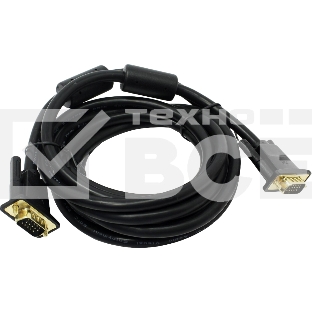 Кабель Vention VGA 15M/15M с 2 ферритовыми фильтрами - 3м